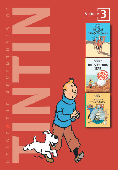 Tintin - 3 aventures - Vol. 5 : Objectif Lune + On a marché sur la