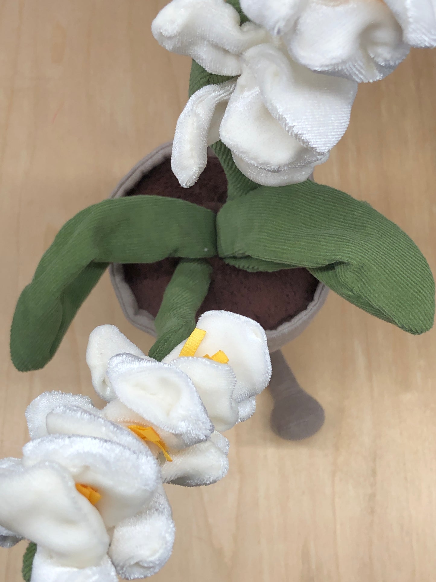 Jellycat Amuseables Cream Orchid Plush 12"