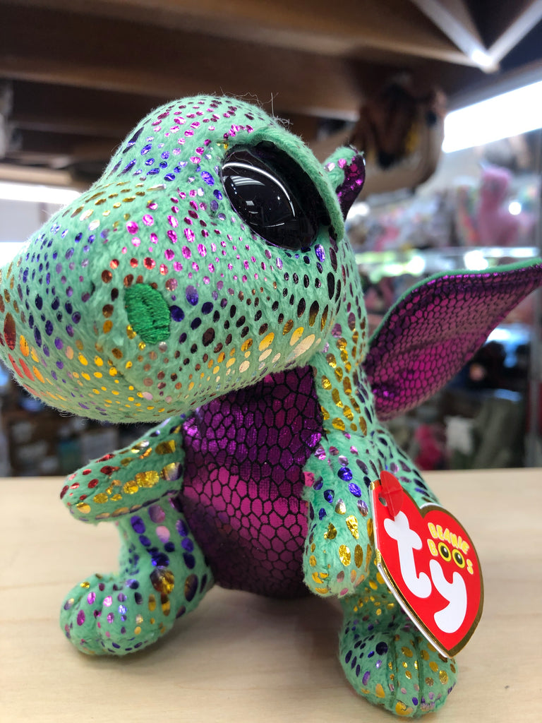 Ty Beanie Boo Cinder Dragon Plush 6”