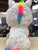 Ty Beanie Boo Pixy White Unicorn Plush 6"