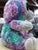 Ty Beanie Boo Zuri Multi-Colored Monkey Plush 6”