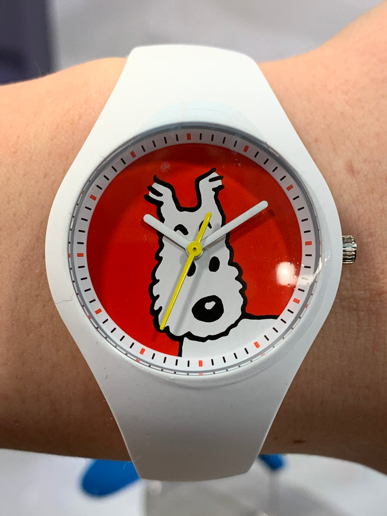 Tintin Watch, Characters, Snowy, White, Small