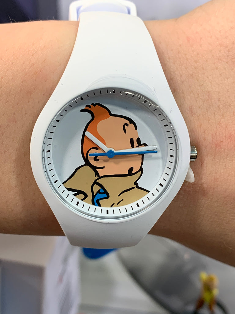 Tintin Watch, Characters, Tintin, White Small