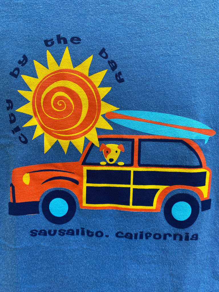 Sausalito Color Book Beach Toddler's Short Sleeve T Shirt
