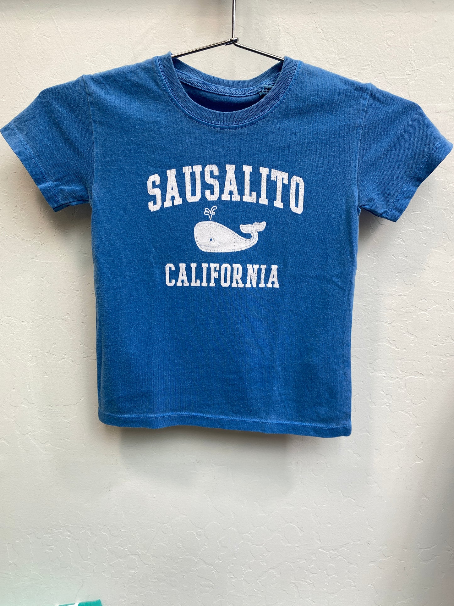 Sausalito Double Time Whale Toddler's Short Sleeve T Shirt