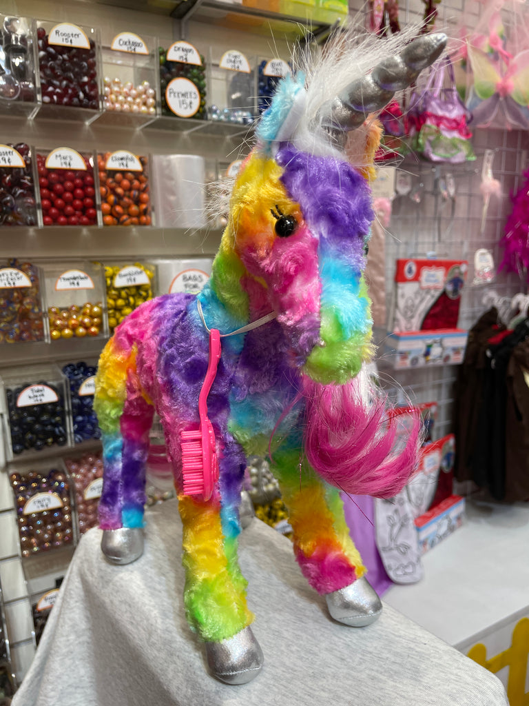 Douglas Joy Rainbow Princess Unicorn Plush