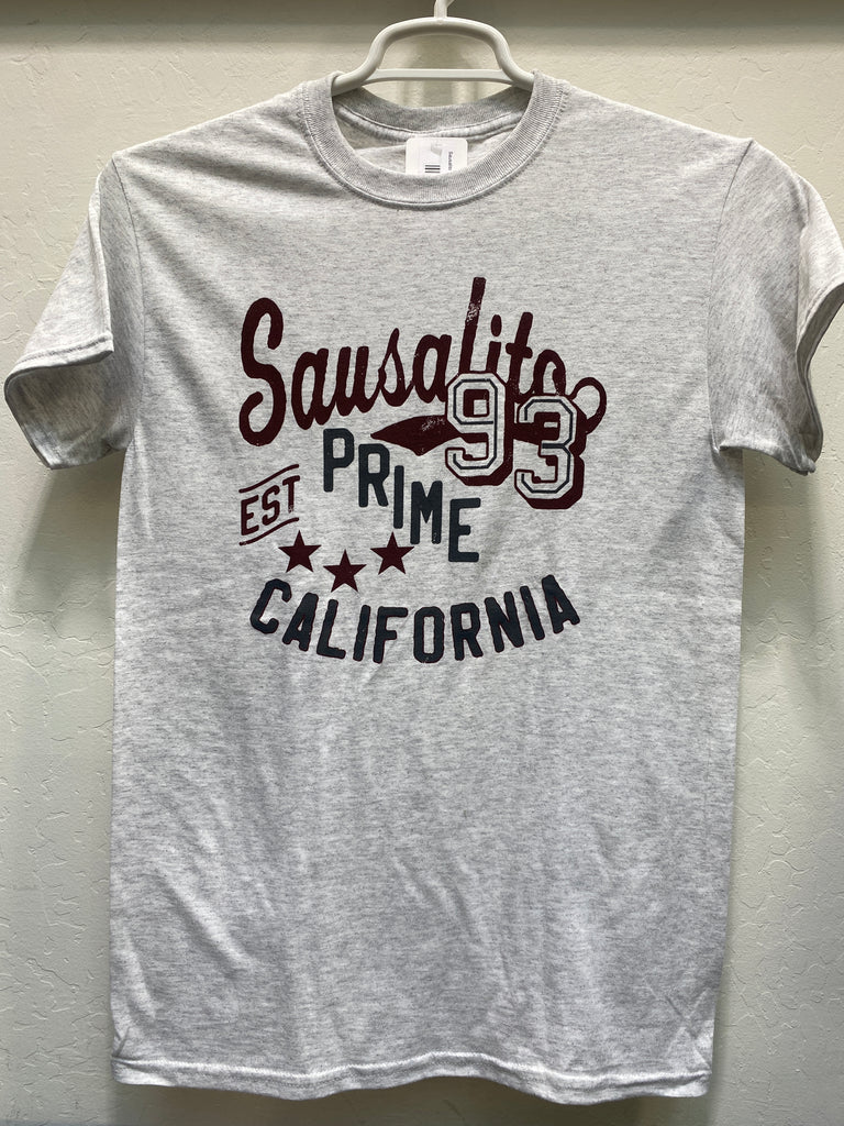 Sausalito Prime Est 93 Unisex T Shirt
