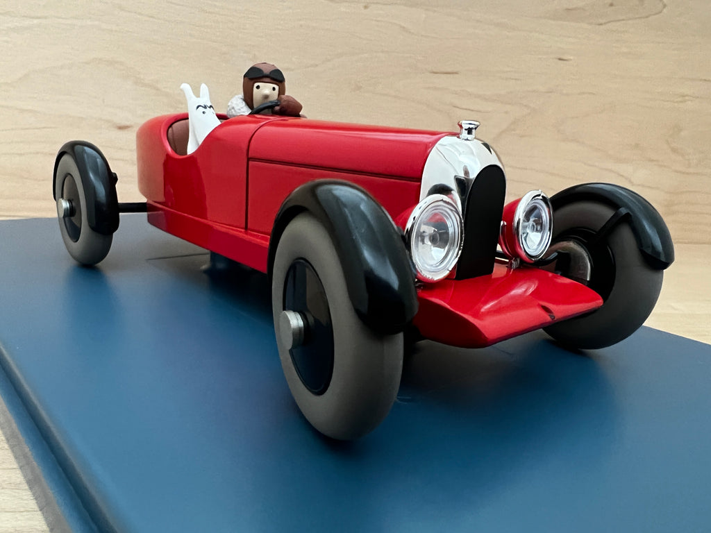 Tintin Red Amilcar #09 From "Tintin in the Land of the Soviets" 1/24