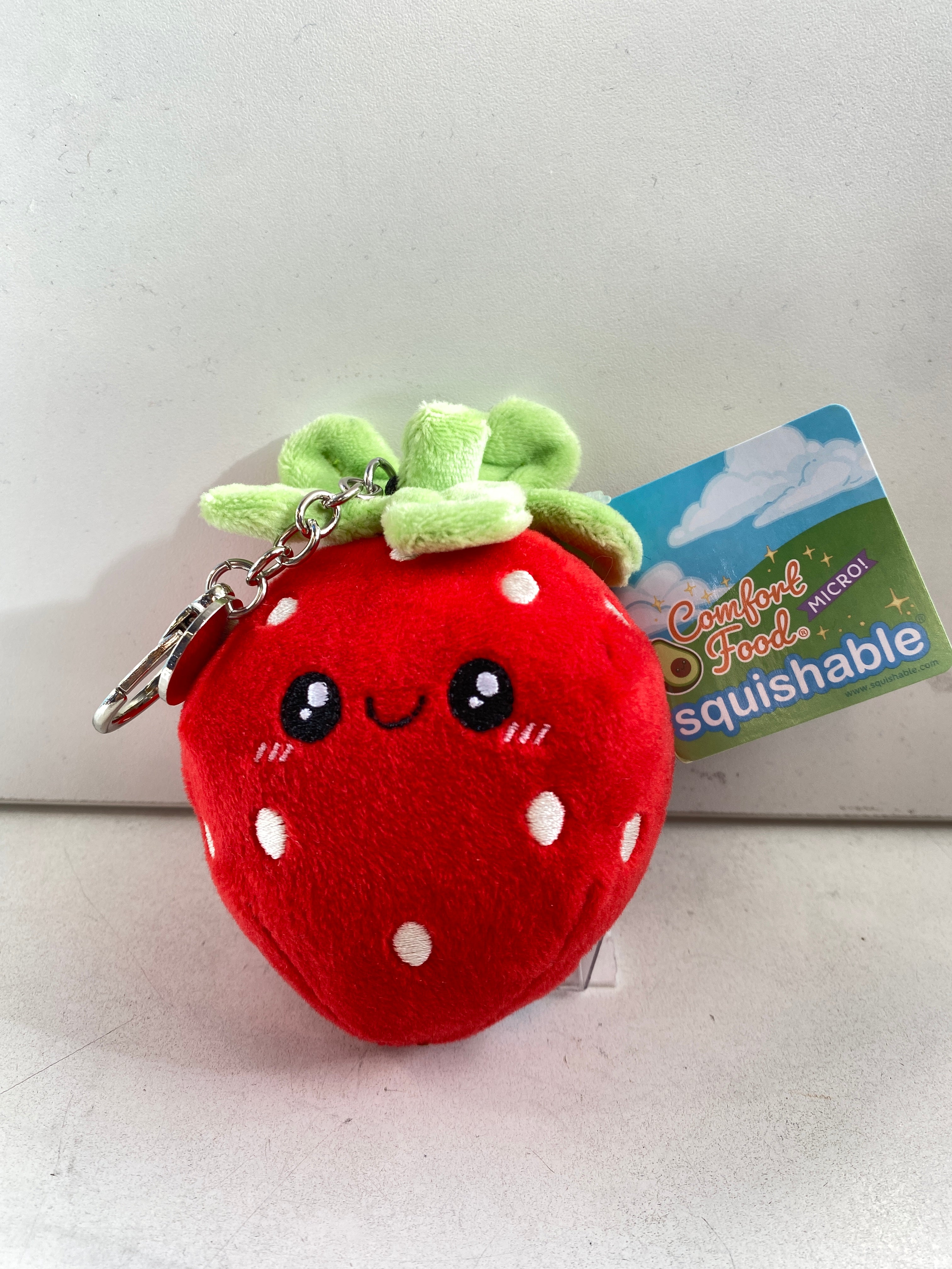 Squishable Strawberry Cow (Micro)