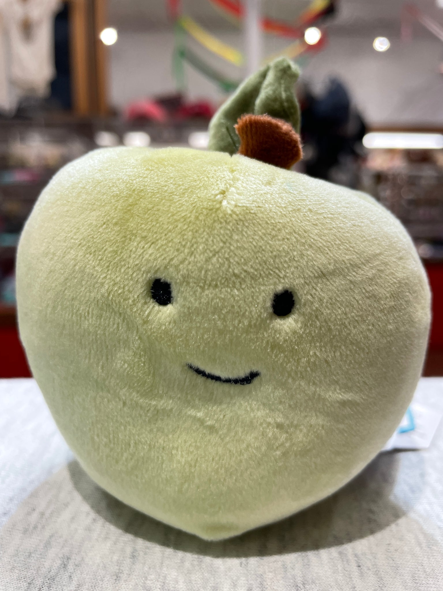 Jellycat Fabulous Fruit Apple Plush 3 – Sausalito Ferry Co