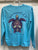 Sausalito Flower Turtle Long Sleeve Unisex T-shirt