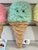 Jellycat Irresistible Ice Cream Mint Plush 7"