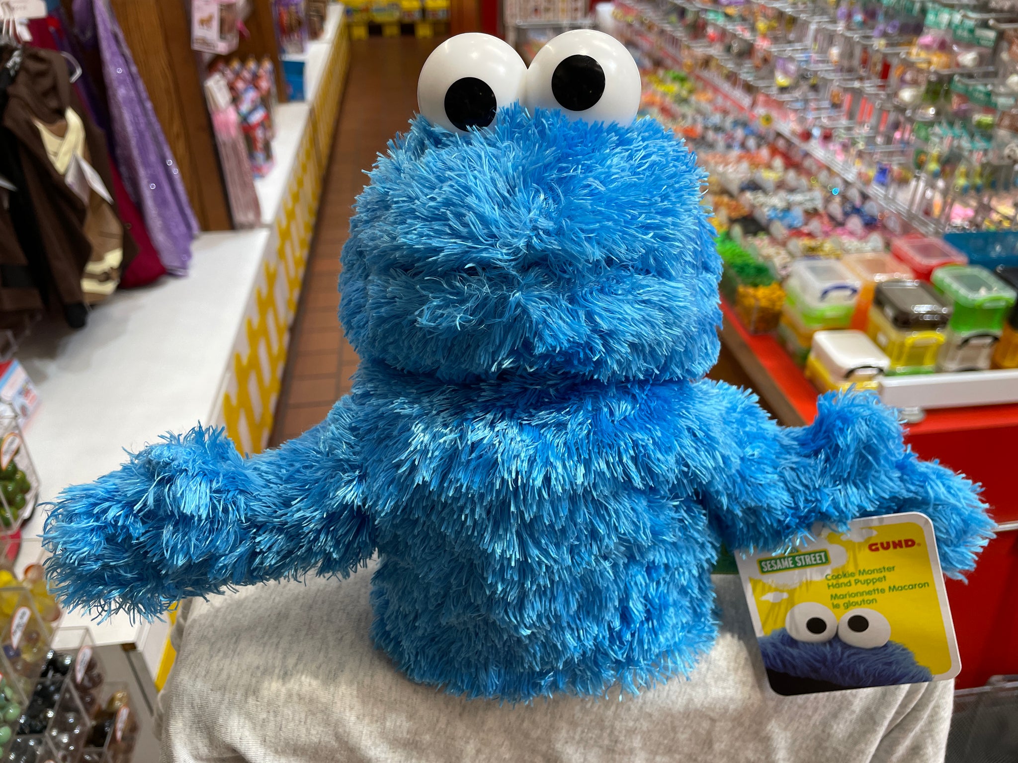 Gund Cookie Monster Hand Puppet 11 – Sausalito Ferry Co