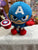 Ty Original Beanie Babies Movies/TV Captain America From Marvel Plush 8"