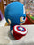 Ty Original Beanie Babies Movies/TV Captain America From Marvel Plush 8"
