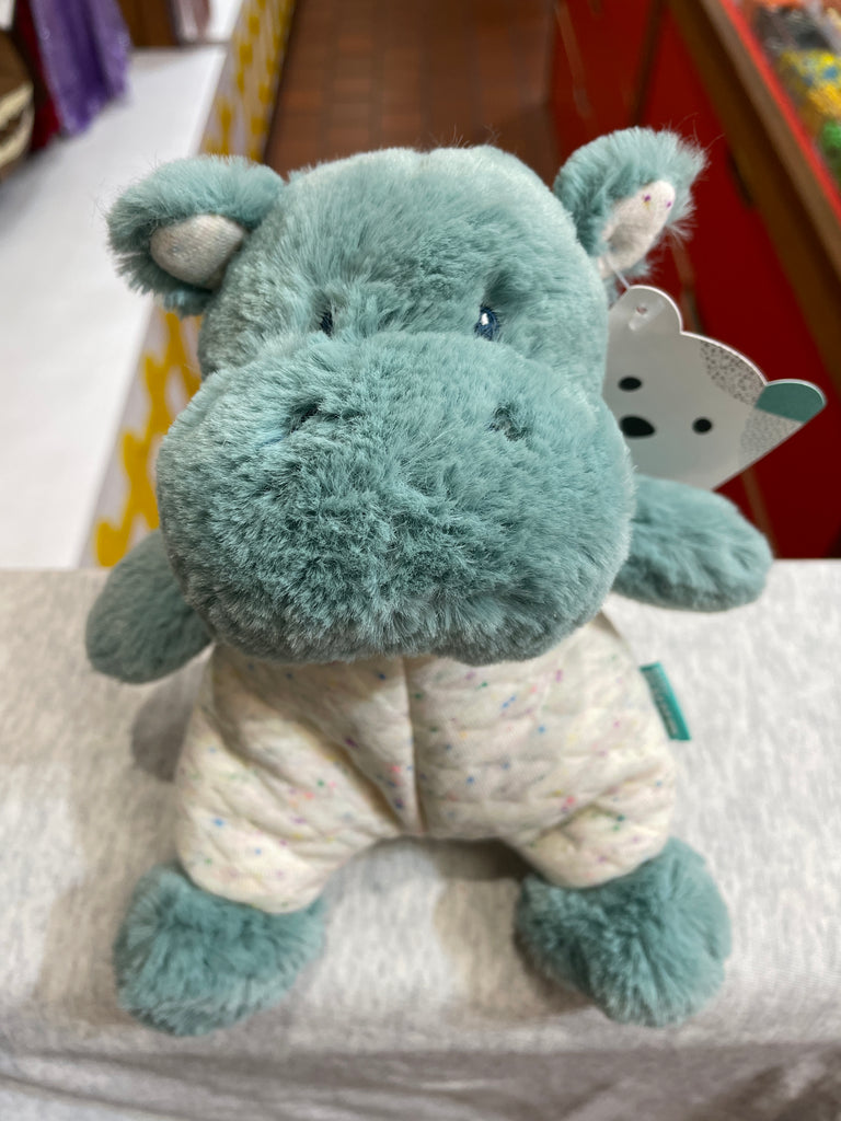Baby Gund Oh So Snuggly Hippo Small Plush 8"