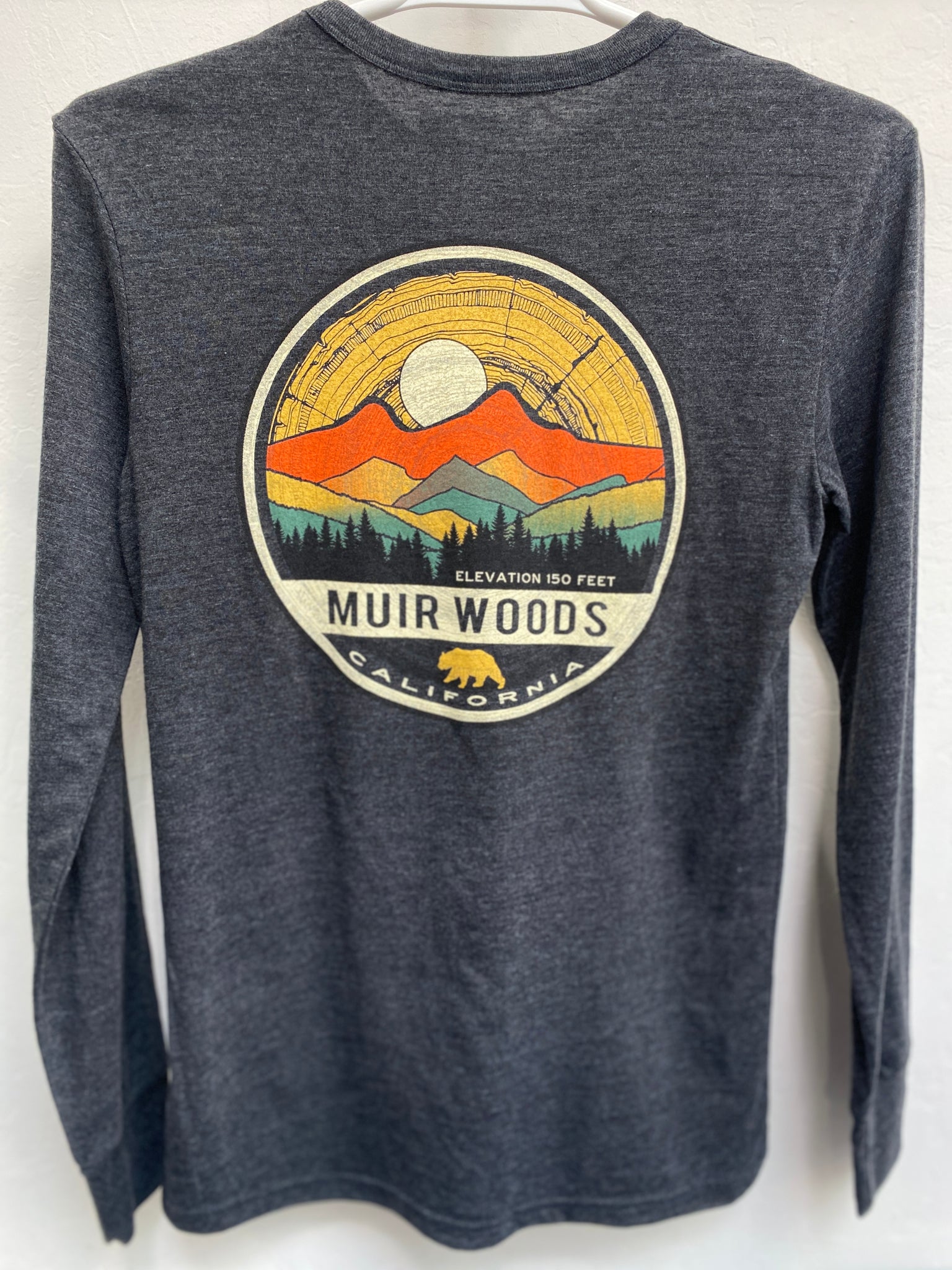 Muir Woods Unisex Long Sleeve T Shirt – Sausalito Ferry Co