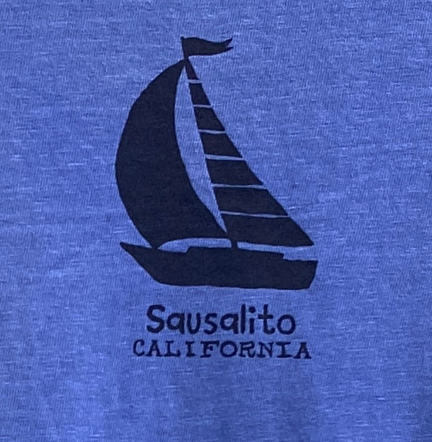 Sausalito Sail Tale Unisex Short Sleeve T Shirt