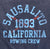 Sausalito 1893 Oar Unisex Short Sleeve T-Shirt Navy