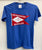 Sausalito SF Bay Burgee T Shirt Blue