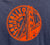 Sausalito Golden Gate Bridge Coin Unisex Short Sleeve T-Shirt Navy
