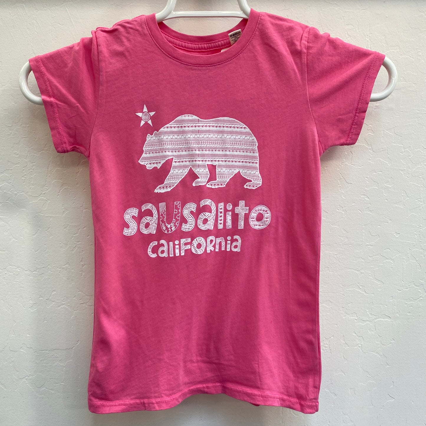 Sausalito Star Bear Girls' Short Sleeve T Shirt