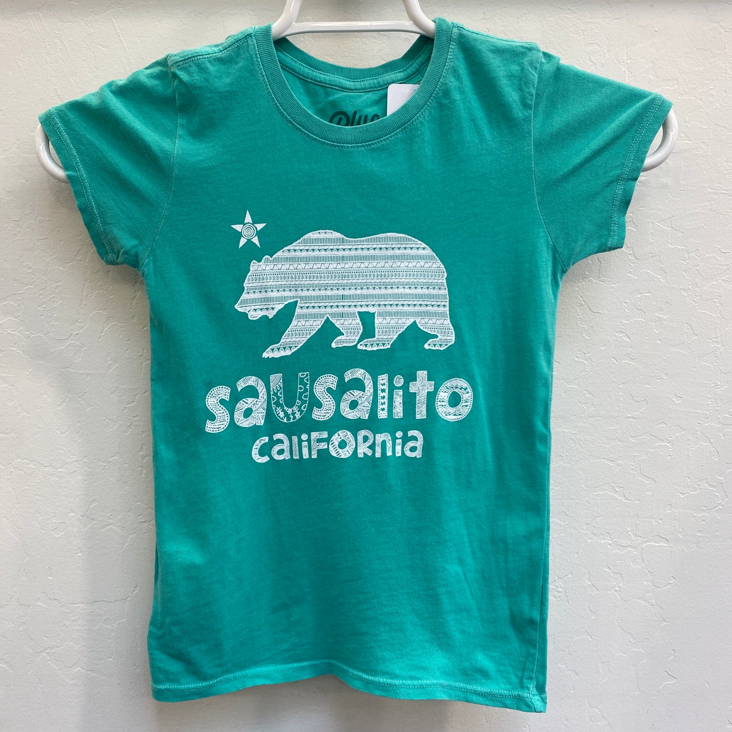 Sausalito Star Bear Girls' Short Sleeve T Shirt
