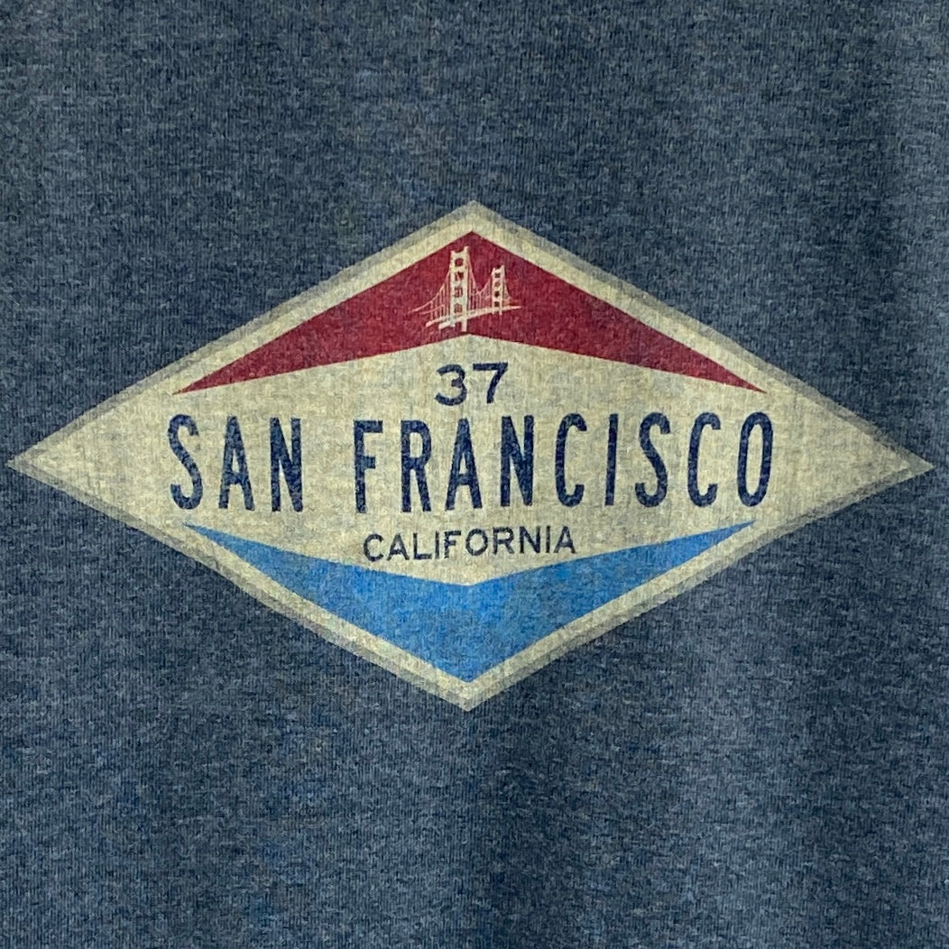 San Francisco Slick Valve Kids' Short Sleeve T Shirt Grey
