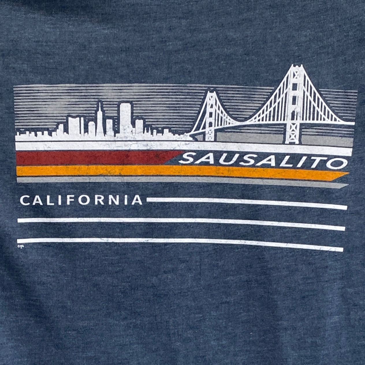Carlesgood Golden Gate Bridge Kids' Short Sleeve T Shirt