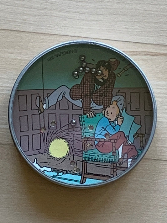 Tintin, The Seven Crystal Balls, Ball Game
