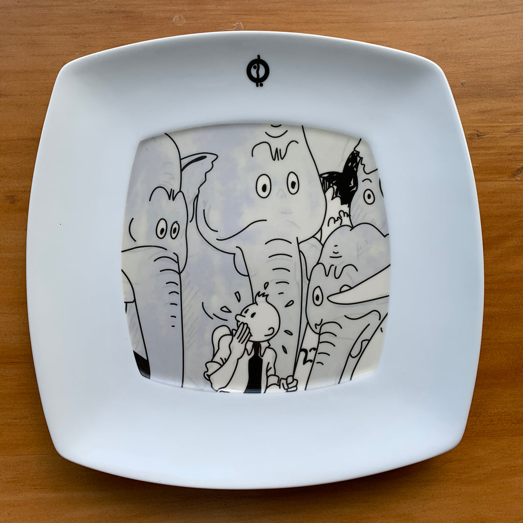 Tintin and Elephants Tableware