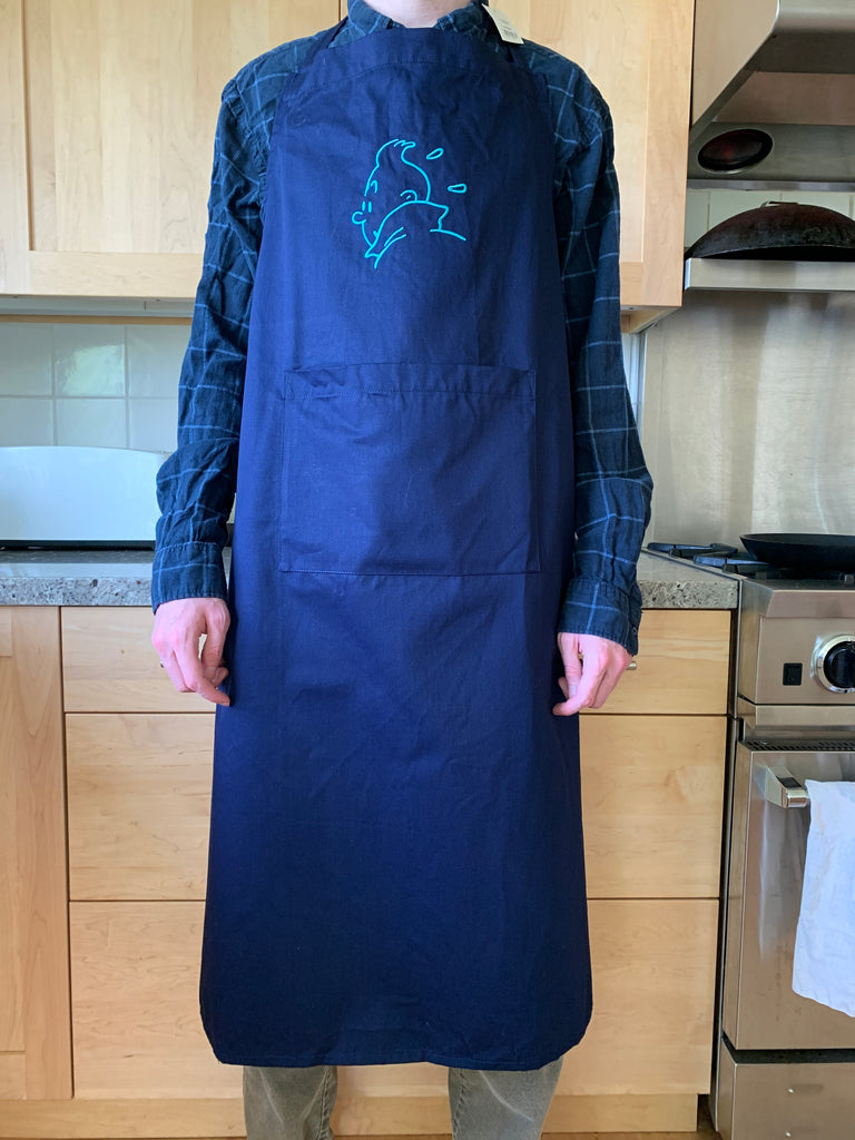 Tintin French Long Cotton Apron