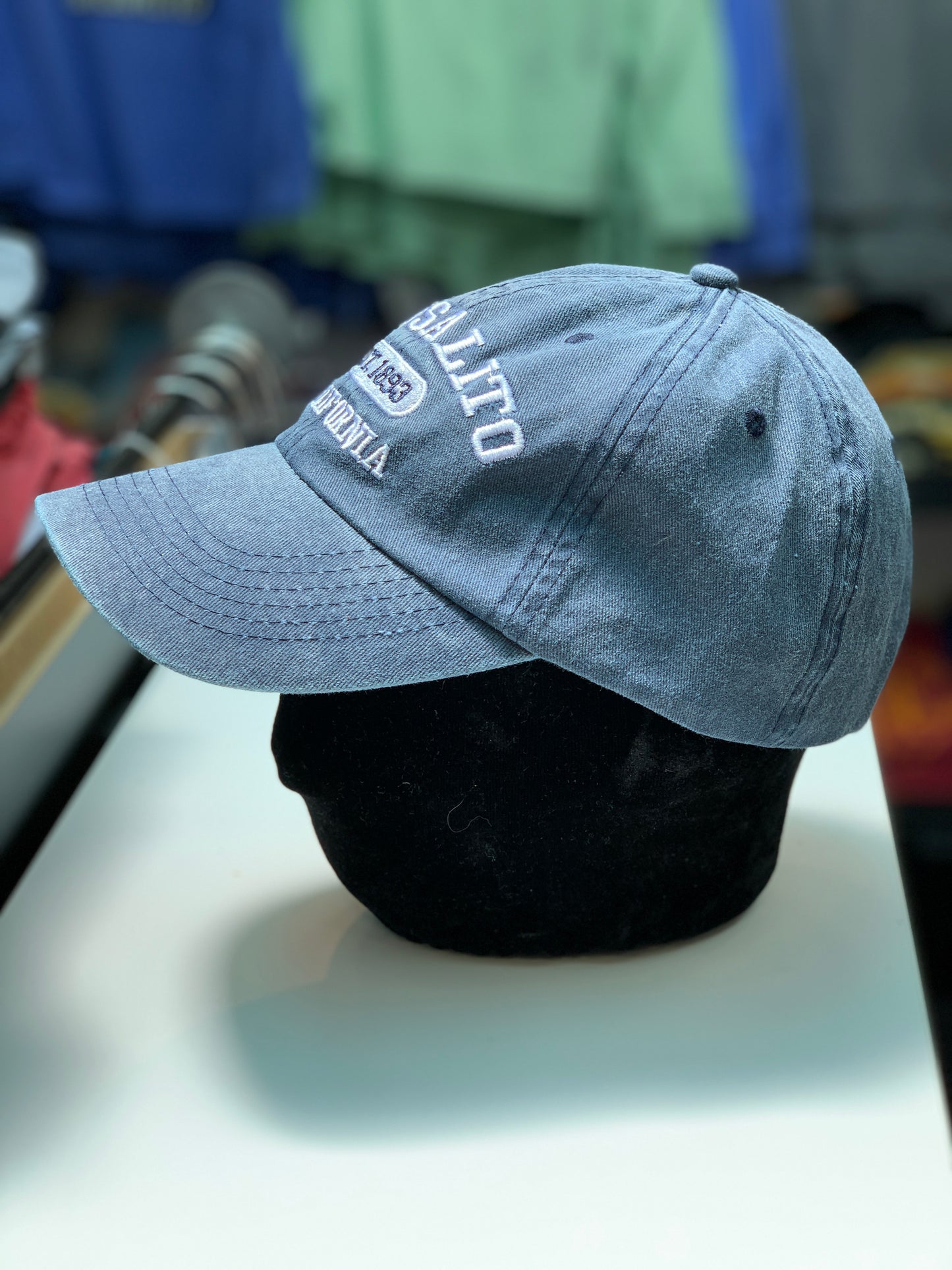 Sausalito Est. 1893 Distressed 100% Cotton Cap