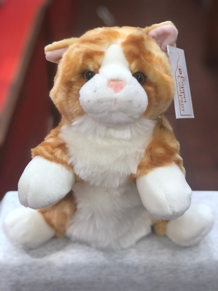 The Puppet Company Full Bodied Ginger Cat Puppet 13"