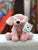 Baby Gund Pink Spunky Puppy Plush 8"