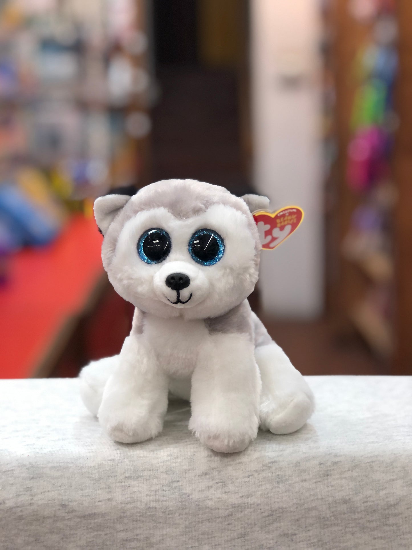 Ty Beanie Babies Buff Husky Plush 8"