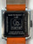 Tintin Square Orange Band Watch