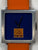 Tintin Square Orange Band Watch