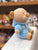 Ty Baby PJ Bear Blue Plush 6"