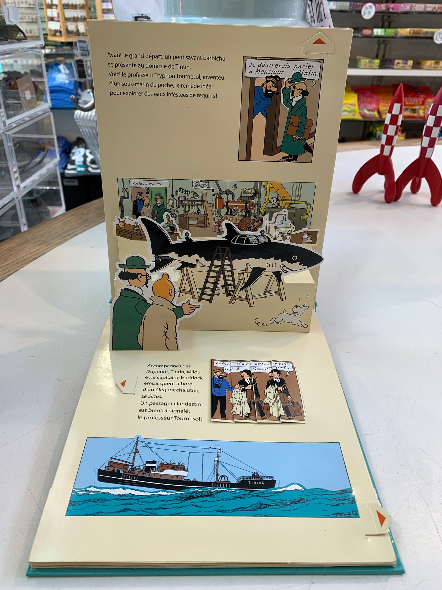 Tintin & Le Tresor de Rackham Le Rouge Pop Book 2010