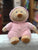 Ty Baby PJ Bear Pink Plush 11"