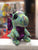 Ty Beanie Boo Medium Cinder Green Dragon Plush 13"