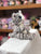 Ty Beanie Bellies Mitzi the Grey Tabby Cat 8"