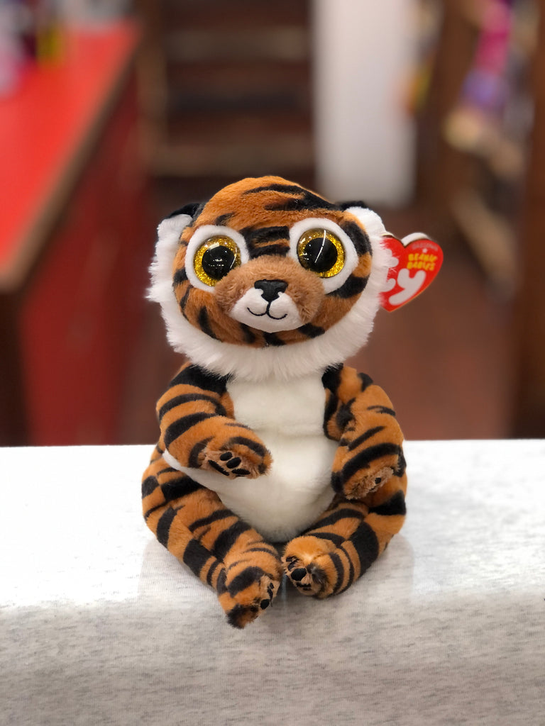 Ty Beanie Bellies Clawdia the Tiger 8"
