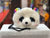 Douglas Panda Fur Fuzzle Crossbody Purse