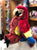 Folkmanis Scarlet Macaw Puppet 25"