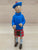 From ﻿The Adventures of Tintin, The Black Island,﻿ Tintin appears in traditional Scottish highland dress. The 8cm (3.1") tall hand painted PVC mini figure is just the perfect size to stand on your desk, be a travel talisman, or another addition to your Tintin collection.