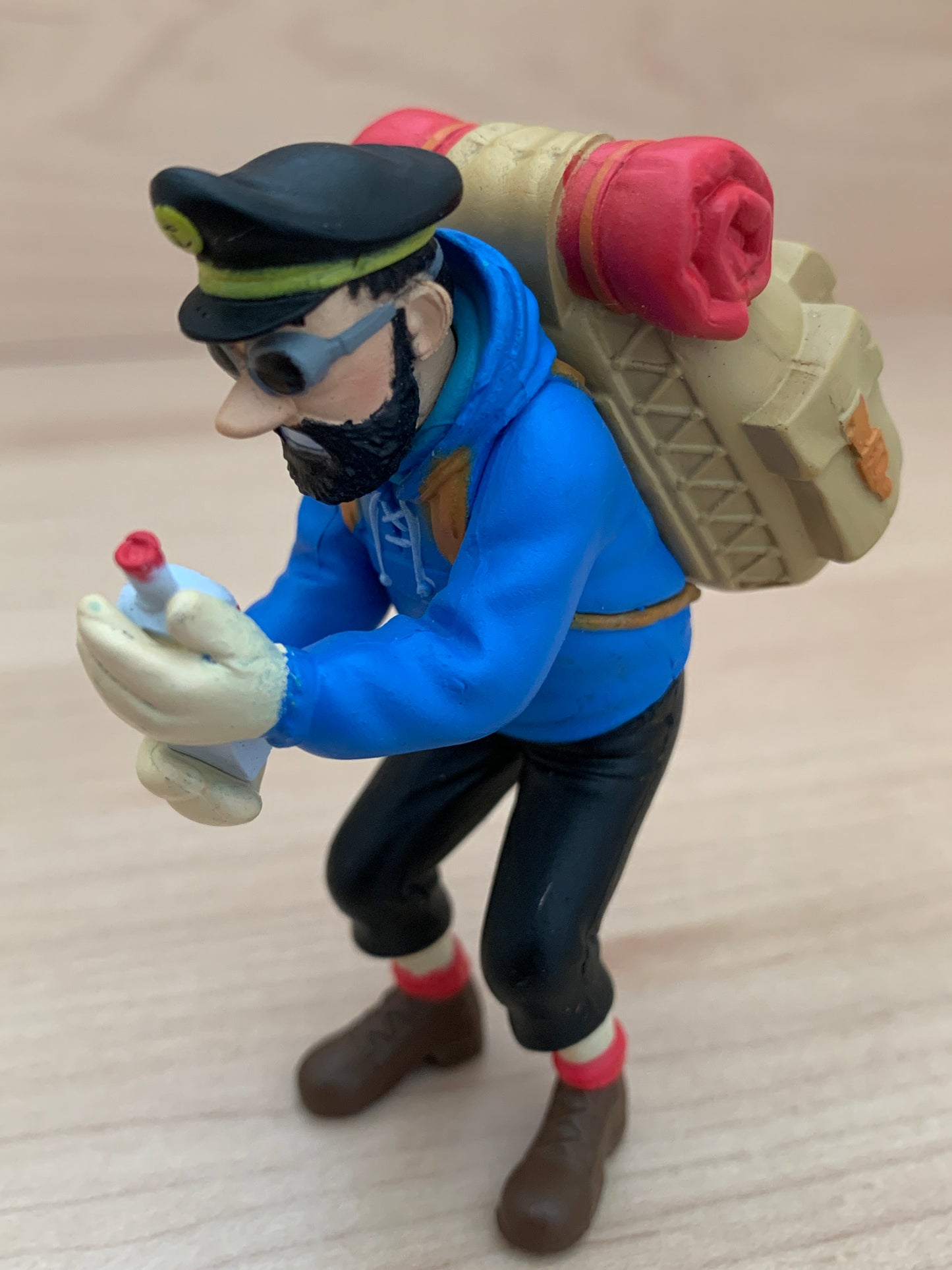 Captain Haddock and the Empty Bottle Mini Figure, Tintin in Tibet