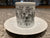 Tintin Espresso Cup Set Herge Christmas and New Years Card 1972