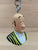Key chain bust of Nestor, Captain Haddock's loyal butler and keeper of Marlinspike Hall.   The PVC figure is 4cm (1.6") tall. Snap hook closure with swivel.